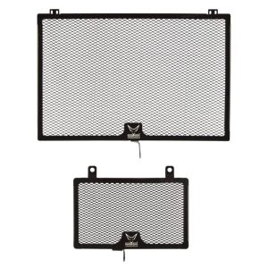 Yamaha MT 10 set protection radiateur aluminium noir